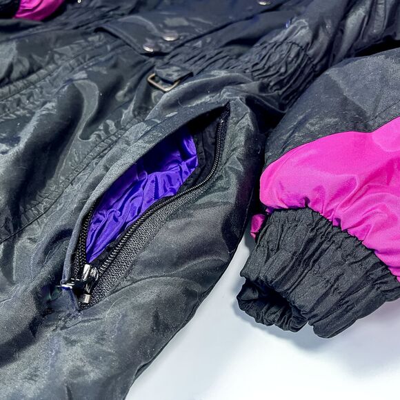 Vintage 90s Swiss Alps Ski Suit | Women’s M | Retro One Piece Snowsuit - Picture 8 of 8